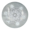 Large Charging Plate 18cm - Sacred Geometry  (SelCP-09)