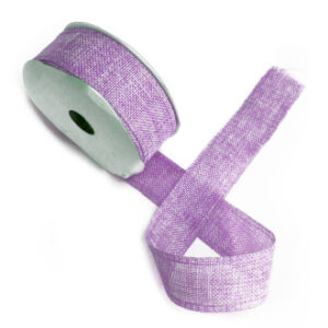 Natural Texture Ribbon 38mm x 20m - Lavender  (NTRib-06)