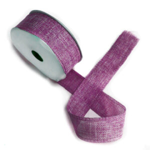 Natural Texture Ribbon 38mm x 20m - French Lavender  (NTRib-14)