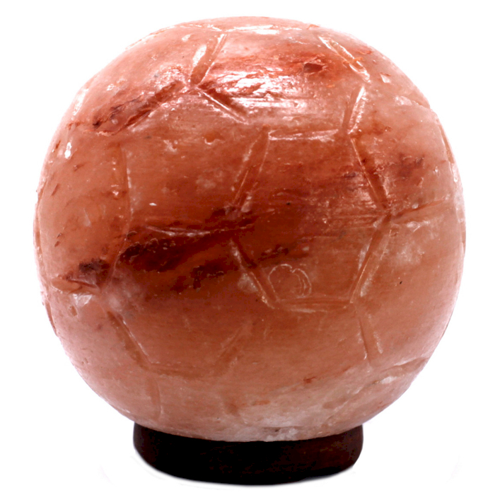 Crafted Salt lamp - Football  (QSalt-203)