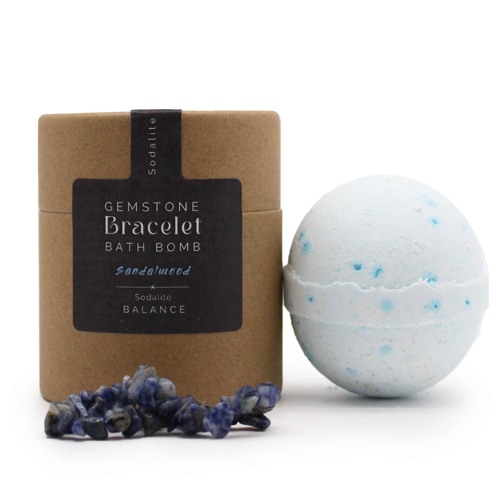 Sodalite Gem Bracelet Bath Bomb  (GBBB-02)