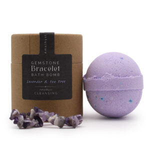Amethyst Gem Bracelet Bath Bomb (GBBB-04)