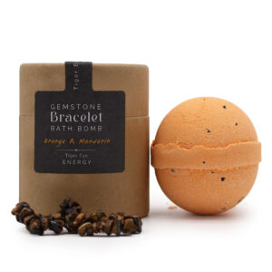 Tiger Eye Gem Bracelet Bath Bomb (GBBB-05)