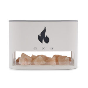 Blaze Aroma Diffuser - Himalayan Salt Chamber - USB-C - Flame Effect (Salt included)  (AATOM-25)