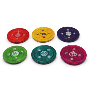 Assorted Design Incense Plates (ISH-223M)