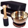 Brass Singing Bowl Gift Set - 9cm  (Tib-53)