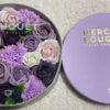 Round Box - Lavender Rose & Carnation  (SFBX-07)