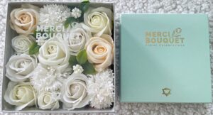 Square Box - Wedding Blessings - White & Ivory  (SFBX-10)
