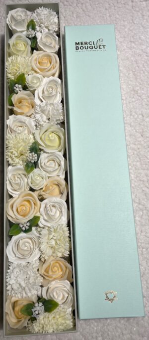 Extra Long Box - Wedding Blessings - White & Ivory  (SFBX-24)