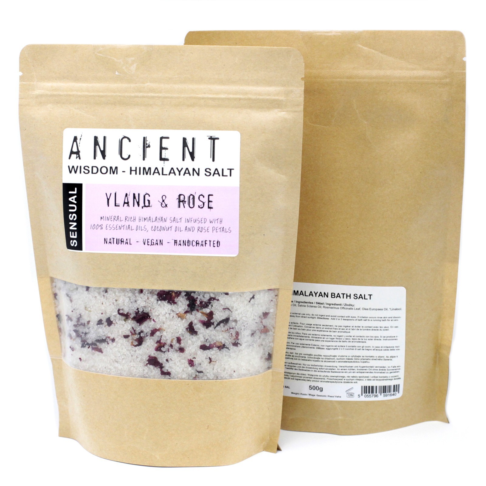Himalayan Bath Salt Blend 500g - Sensual  (HBathS-03)
