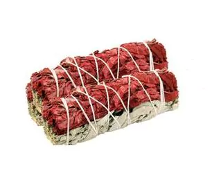 Smudge Stick - White Sage and Dragonsblood 10 cm  (SmudgeS-53)