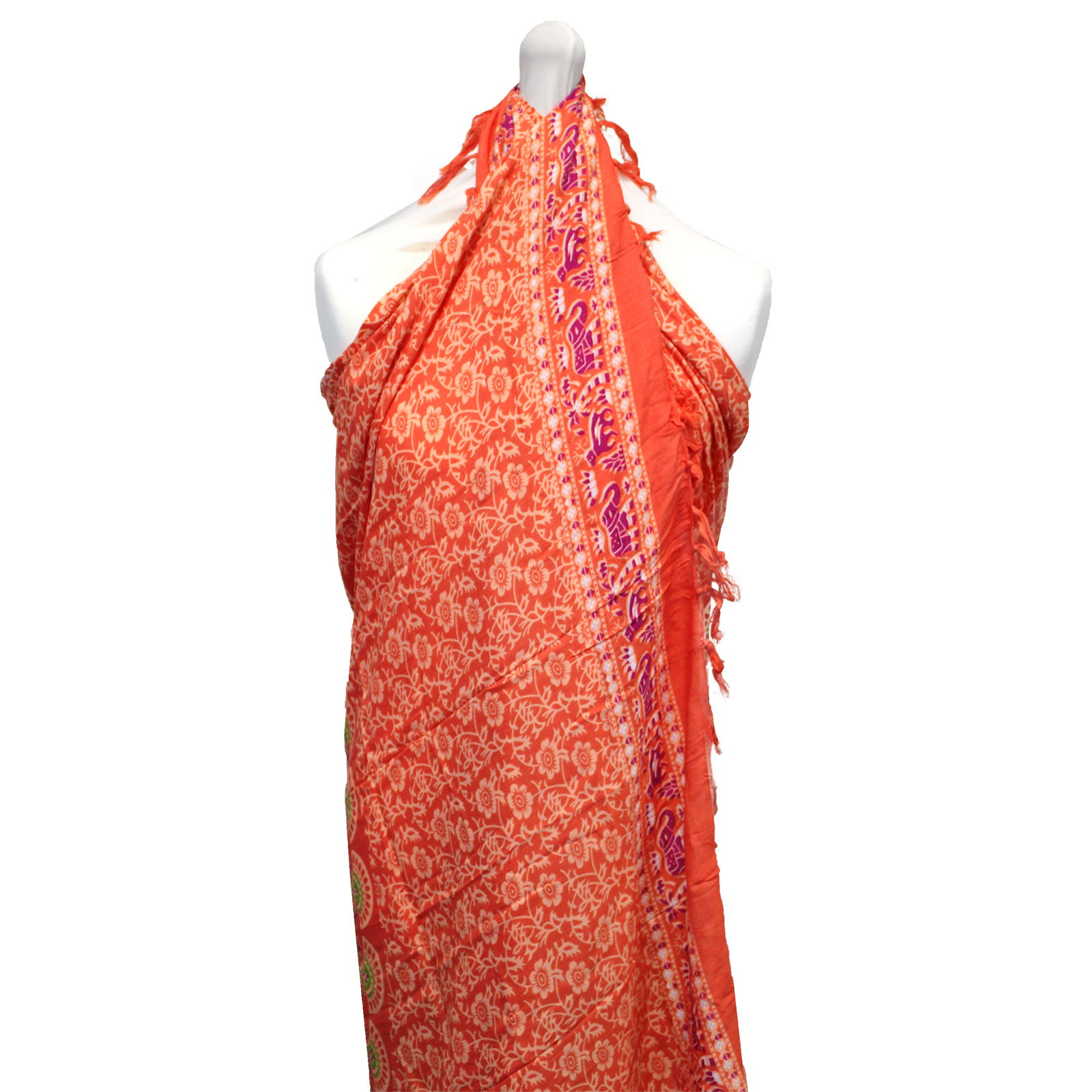 Pink Rose Mandela Sarong  (MANT-01)