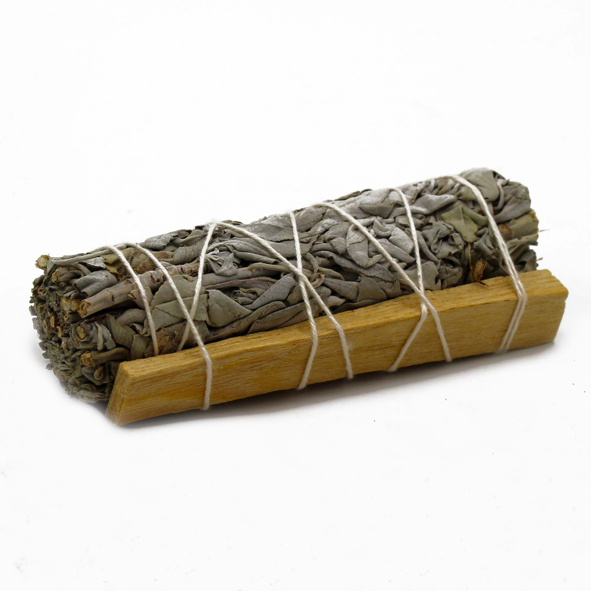 Smudge Stick - White Sage & Palo Santo Smudge 10 cm  (SmudgeS-54)