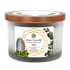 Mint and Moonstone Gemstone Candle - Inner Growth  (GTCand-06)