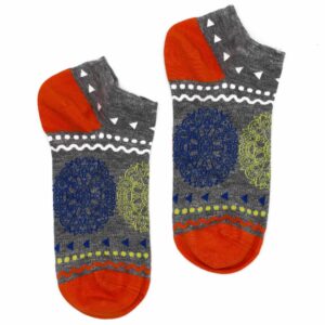 S/M Hop Hare Bamboo Socks Low (36-40) - Flowers of Life  (BamSL-02F)