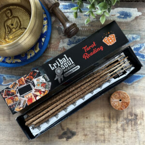 Tribal Soul Spiritual Incense Sticks and Ceramic Holder - Tarrot reading (TribalRi-02)