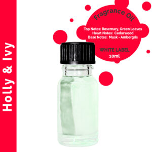 Holly & Ivy Fragrance Oil 10ml - White Label  (ULFO-106)
