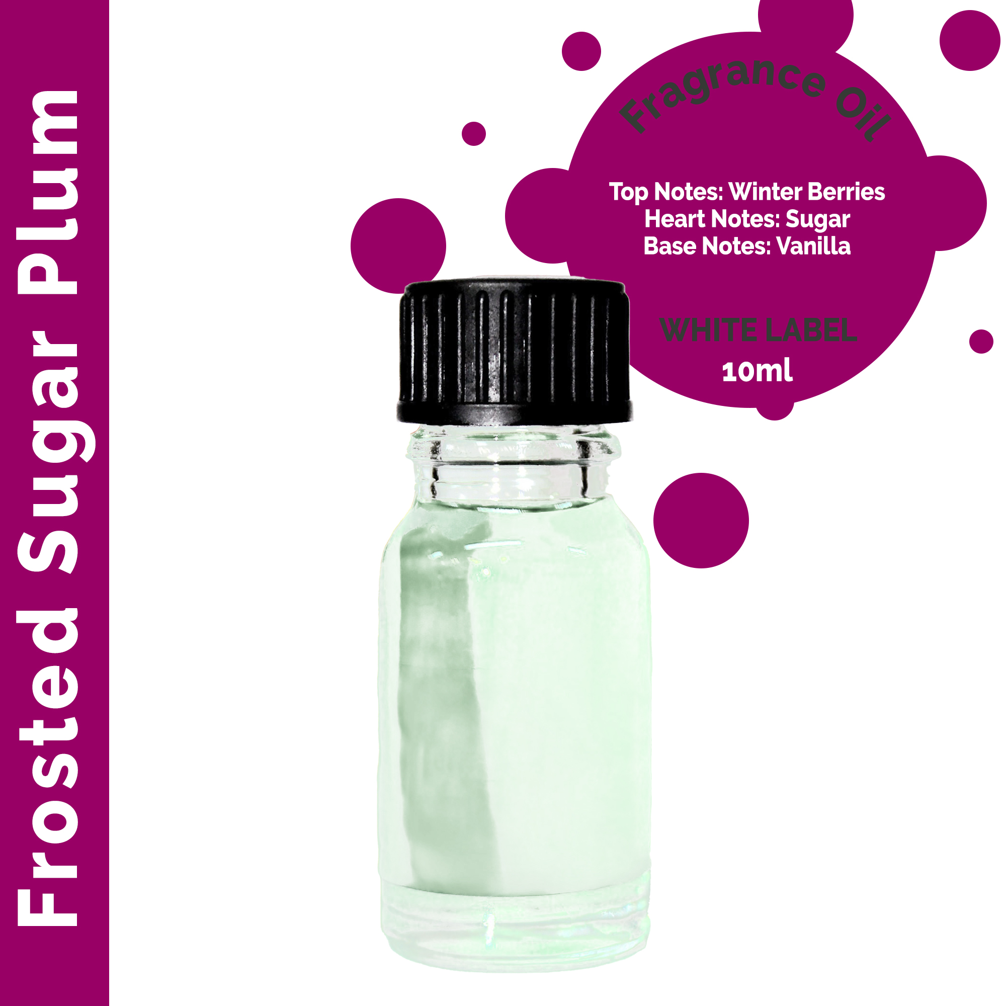 Frosted Sugar Plum Fragrance Oil 10ml - White Label  (ULFO-99)
