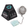 Raw Crystal Gemstone Tea Strainer - Aquamarine  (CGTS-12)