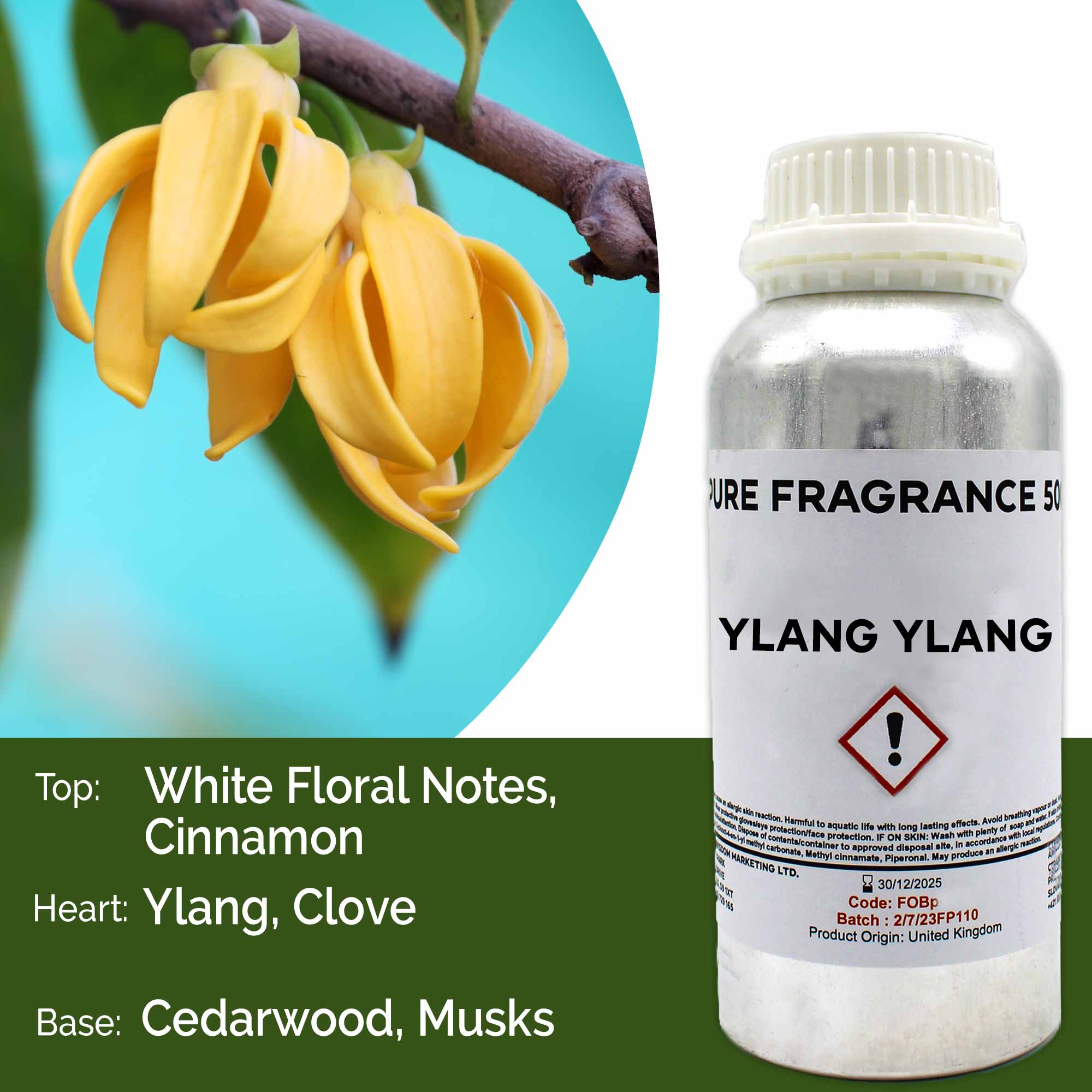 500ml (Pure) FO - Ylang-Ylang (FOBp-126)