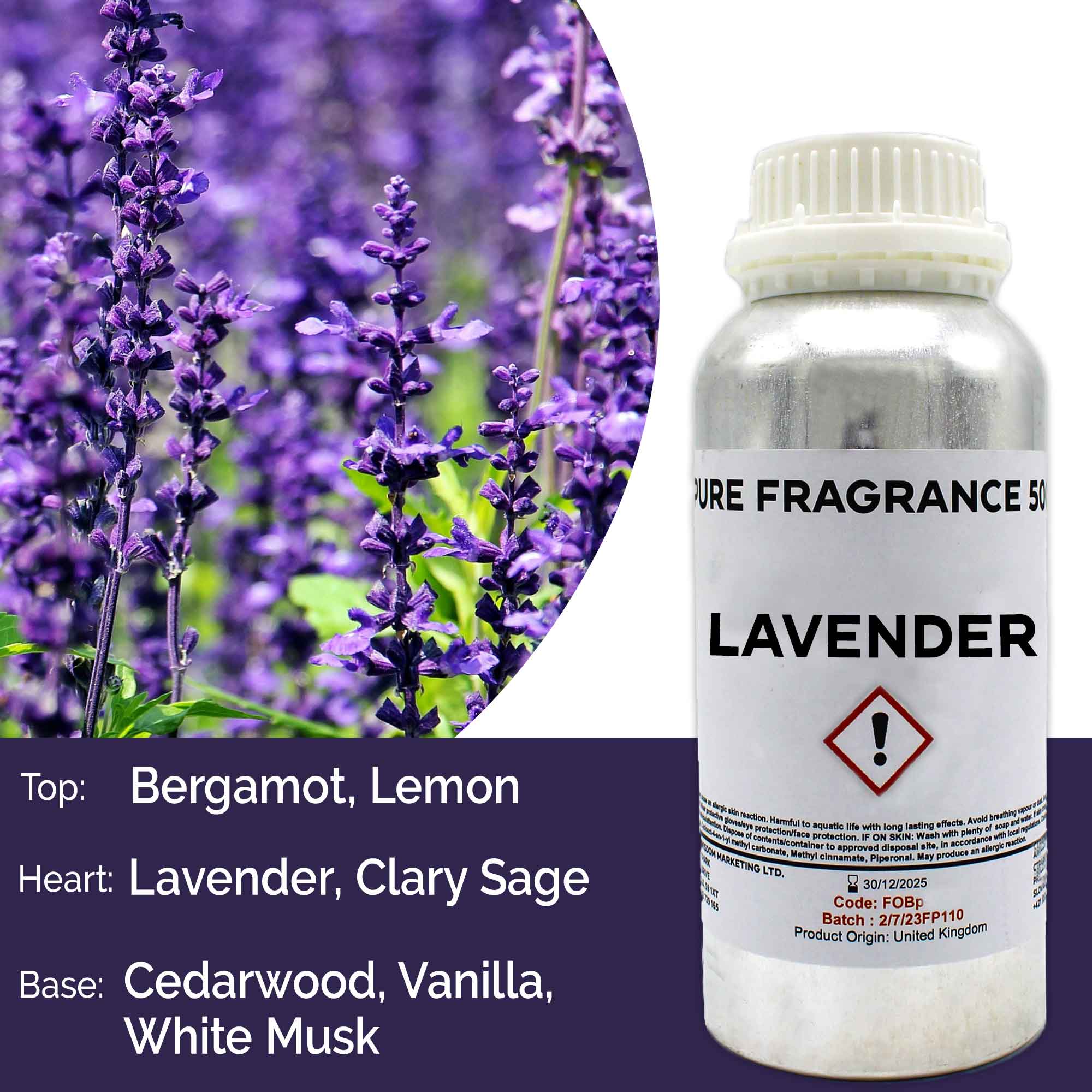 500ml (Pure) FO - Lavender (FOBp-60)