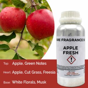 Apple-Fresh Pure Fragrance Oil - 500ml  (FOBp-04)
