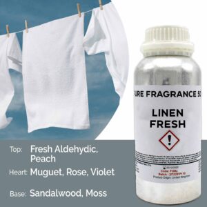 Linen Fresh Pure Fragrance Oil - 500ml  (FOBP-175)