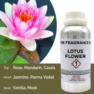 Lotus Flower Pure Fragrance Oil - 500ml  (FOBP-176)