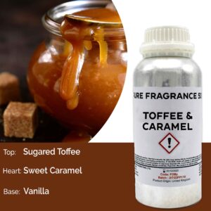 Toffee & Caramel Pure Fragrance Oil - 500ml  (FOBP-203)