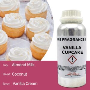 Vanilla Cupcake Pure Fragrance Oil - 500ml  (FOBP-204)