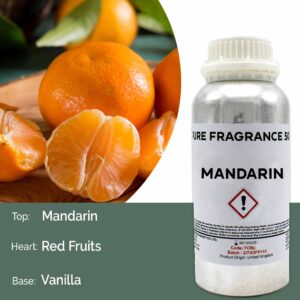 Mandarin Pure Fragrance Oil - 500ml (FOBp-71)