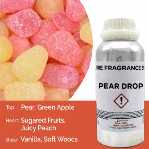 Pear Drop Pure Fragrance Oil - 500ml  (FOBp-96)