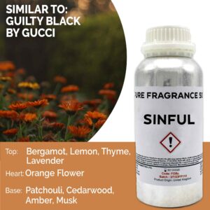 Sinful Pure Fragrance Oil - 500ml  (FOBP-224)