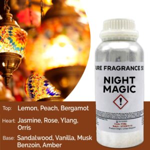 Night Magic Pure Fragrance Oil - 500ml  (FOBp-80)