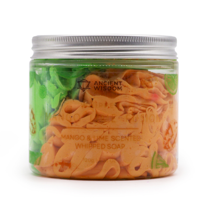 Mango & Lime Whipped Cream Soap 120g  (WCS-08)