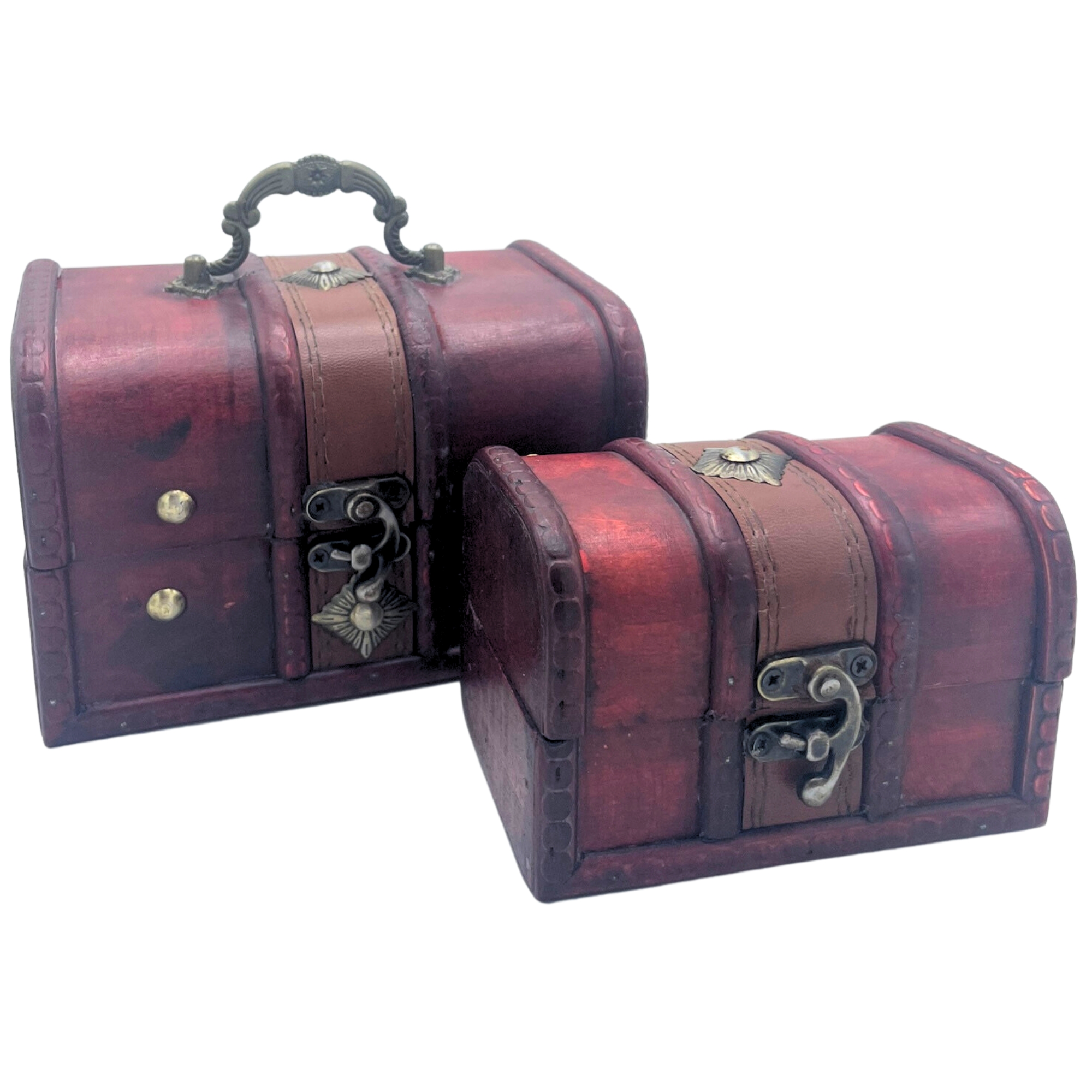 Treasure Chest - Set of 2 - Natural  (ColB-28)