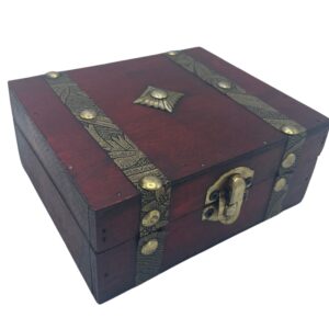Square Tea Chest - Tan  (ColB-37)