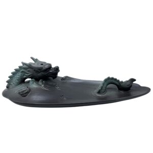 Backflow Incense Burner - Dragon in Pool with Surprising Details  (BackF-65)