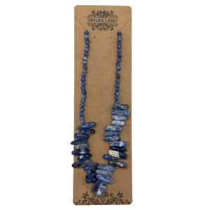 Longstone Gem Necklace - Sodalite (LSNK-06)