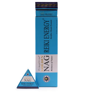 42g Jumbo Golden Nag - Reiki Energy Back Flow Incense Cones  (JBackF-10)