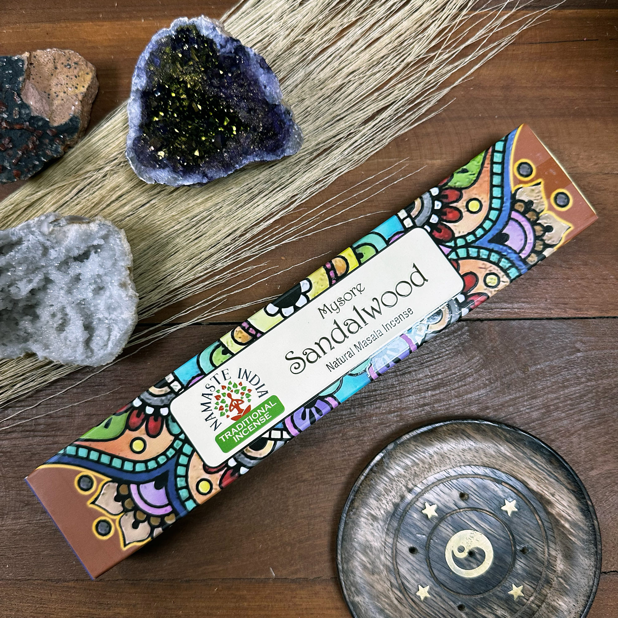 Namaste Mandala Masala Incense - Sandalwood  (NMMi-03)