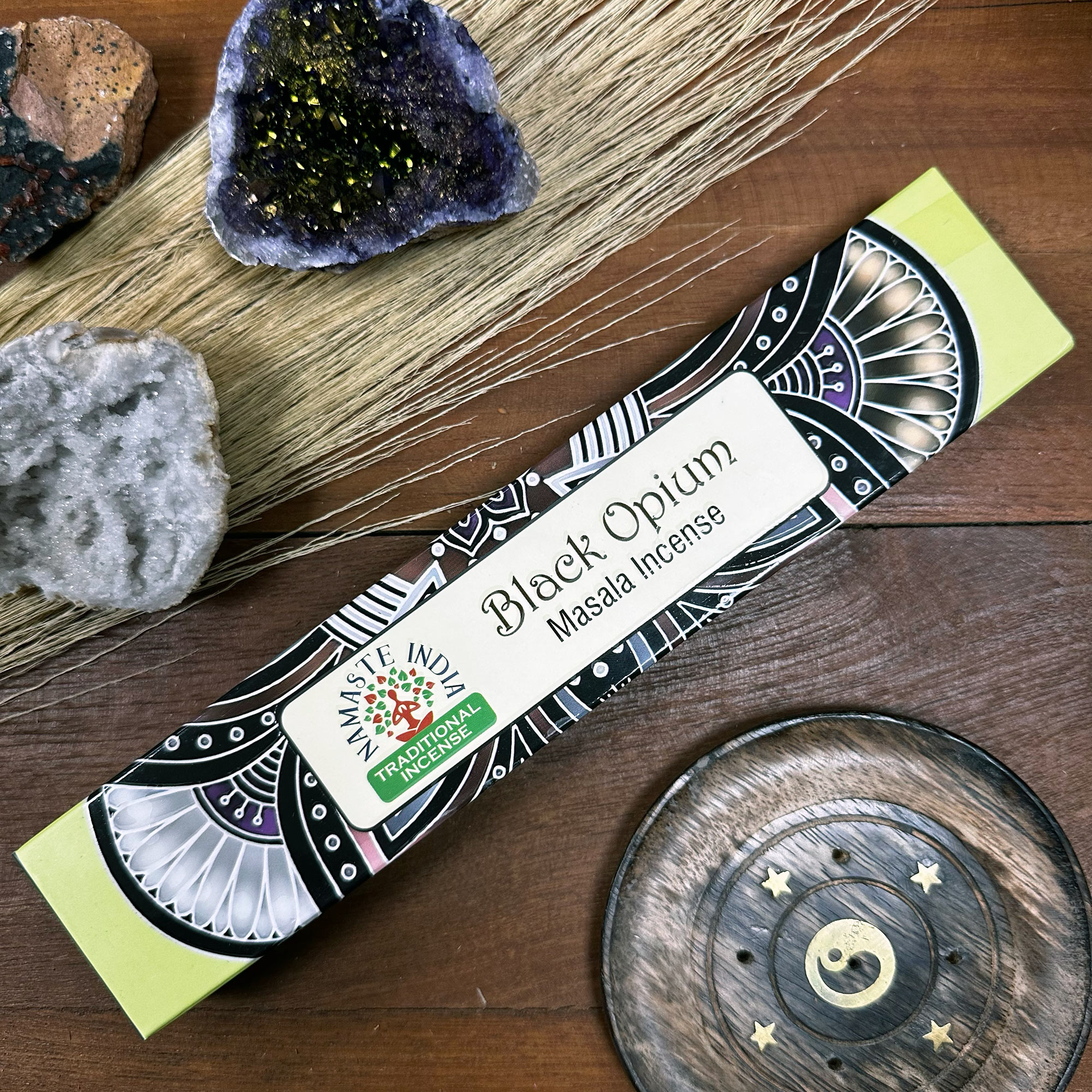 Namaste Mandala Masala Incense - Black Opium  (NMMi-06)