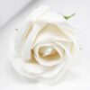 Flower Soap for Craft - Med Rose - White  (CSFH-01)