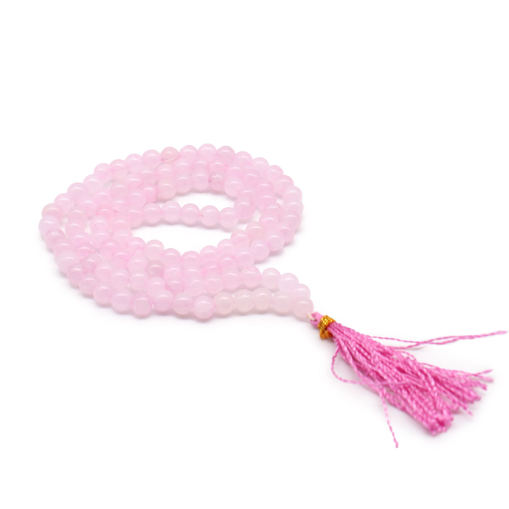 108 Bead Mala - Rose Quartz (GMala-03)