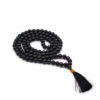 108 Bead Mala - Black Agate  (GMala-08)