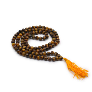 108 Bead Mala - Tiger Eye (GMala-12a)