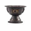 Antique Copper Ritual Chalice Triple Moon 10x8cm  (CIC-09)