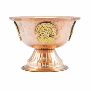 Copper Ritual Chalice with Tree of Life 12x9cm  (CIC-10)