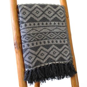 Boho Comfort Throws - 125x150cm - Grey  (BOHOT-02)