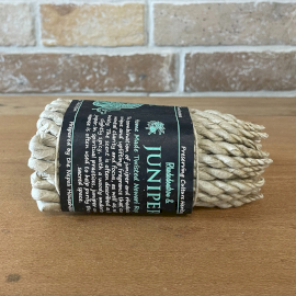 Pure Herbs Rope Incense - Rhododendron and Juniper  (RopeI-04)